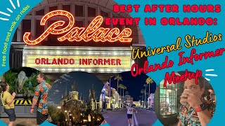 Orlando Informer The ULTIMATE afterhours event at Universal Studios [upl. by Dibb]