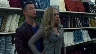 Funny Don Jon Movie Clip  Scarlett Johansson and Joseph Gordon Levitt Fight Over Mop [upl. by Ennovad]