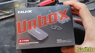 Unboxing NUX B7 Psm Ear Monitoring by SAIMO [upl. by Rizas]