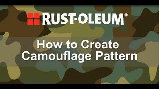 How to Spray Paint a Camouflage Pattern [upl. by Alano]