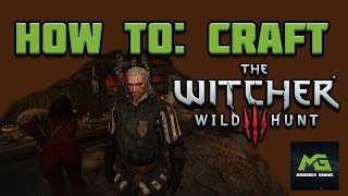 Witcher 3 Hints amp Tips Quick Guide to AlchemyCrafting [upl. by Aroda]