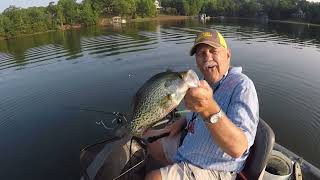 Never rule out this Crappie technique for Brush Pile fishing [upl. by Pitarys78]