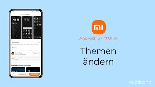 Themen ändern  Xiaomi Android 13  MIUI 14 [upl. by Towroy]