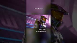 highcharity endscene masterchief cortana halo2 halomcc haloshorts halo mcc episode14 [upl. by Rhtaeh]