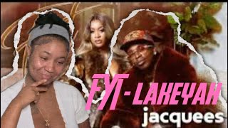 Lakeyah FYT ft Jacquees Official Music Video  REACTION [upl. by Isoais]