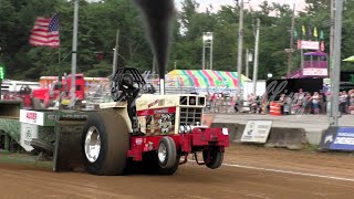 Tractor Pulling BOB Light Pro Super Farm Tractors Clermont County Fair Owensville OH 2024 [upl. by Tavey]