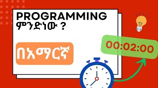 How Programming Languages and Computer Programs Power Our Everyday Lives – Explained in amharic [upl. by Ahsekat]