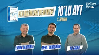 345 YAYINCILIK 10LU AYT FEN BİLİMLERİ DENEMESİ  2 DENEME [upl. by Angadresma]