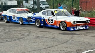 Ford Capri’s dominating GT amp TC on Zolder [upl. by Shenan248]