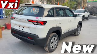 New MARUTI SUZUKI BREZZA 2024 VXI ✅ SECOND BASE MODEL REVIEW  BREZZA VXI  BREZZA 2024 VXI [upl. by Ainevul]