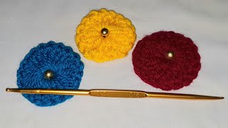 hand embroidery amazing jarsi and cap flower crochet work design2022 [upl. by Bashee]