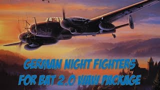 IL2 1946 German night fighters BAT 20 waw package [upl. by Ailahtan]