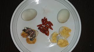 BALUT 🆚 PENOYDUCK EMBRYOLets Enjoy Philippines exotic Appetizer yummytrendingASMRviral [upl. by Egroeg]