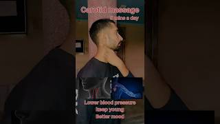 carotid massage ​⁠​⁠yoga massage [upl. by Naynek]