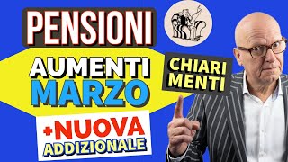 PENSIONI 👉 AUMENTI di MARZO del netto e NUOVA ADDIZIONALE COMUNALE 🔎 FACCIAMO CHIAREZZA❗️ [upl. by Anitnatsnok]