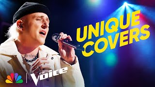 The Best Unique Interpretations of Popular Songs  The Voice  NBC [upl. by Gad]