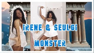 Red Velvet  IRENE amp SEULGI Monster Kpop Dance Cover by ItsSiccah ☾ [upl. by Robma]