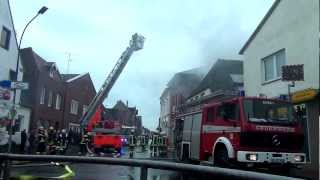 Feuerwehreinsatz in Krempe vom 06062012 [upl. by Eenwat98]