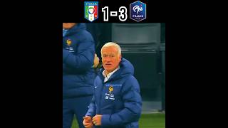 Italy 🇮🇹 VS France 🇫🇷 2024 NATIONS LEAGUE [upl. by Naired]