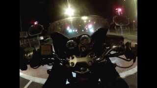 Honda Hornet 600 vs Suzuki TL1000 Gopro Mr Pickle [upl. by Alfy]