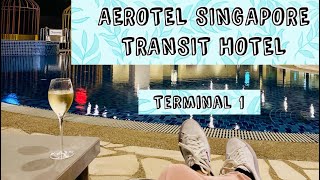 Aerotel Singapore A Resort Within The Airport 06122021RUBY WONDERS 💛 [upl. by Ithnan]