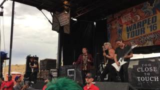 Too Close To Touch  Nerve Endings LIVE Vans Warped Tour 2016 [upl. by Anne982]