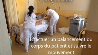 Techniques de manutention dun patient ISEI 20162017 [upl. by Meara]