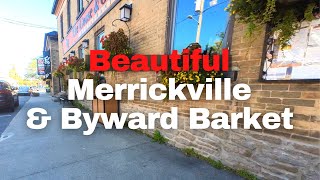 Strolling Around Merrickville Ontarios Most Beautiful Village  Byward Market [upl. by Kyre]