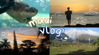 maui vlog  island hopping for the first time 🏝️ [upl. by Kennard16]