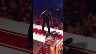 LESNAR VS TAKER wwe wwegamer wwewrestler wwe2k24 brocklesnar undertaker shorts [upl. by Ebberta]