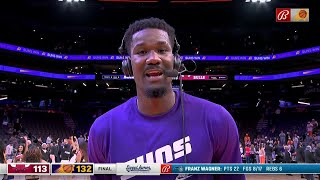 Deandre Ayton on his physicality resurgence I didnt like how my season started  NBA on ESPN [upl. by Ard692]