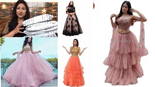 Huge Affordable Amazon Lehenga Haul Under Rs1000  Amazon Lehenga Online Shopping Review [upl. by Koressa399]