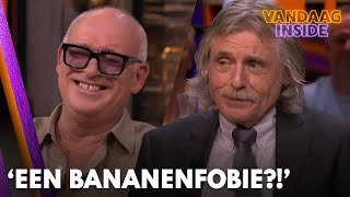 Johan grapt over bananenfobie Zweedse minister Dat heb ik met kaarsen  VANDAAG INSIDE [upl. by Fredkin]