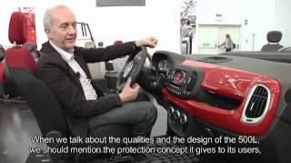 Fiat 500L  a conversation with Roberto Giolito [upl. by Doniv]