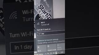 Turn WiFi back on  Wireless capability is turned off Windows 10 wifi wifiproblem windows [upl. by Cruce]