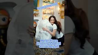 MARIAN RIVERA UNBOXING A SPECIAL ANNIVERSARY GIFT FROM POP MART marianrivera shorts popmart [upl. by Fax]