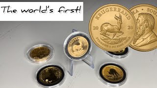 South African Gold Krugerrand WORLDS FIRST [upl. by Endys]