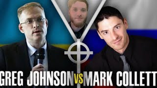 Greg Johnson vs Mark Collett Russia vs Ukraine debate [upl. by Hugh953]