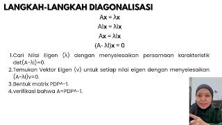 Diagonalization and Power of Matrix [upl. by Pentheam]