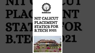 NIT Calicut ❤️ placement  NIT Calicut placements for Btech nitcalicut nitplacements placement 👍 [upl. by Beaulieu351]