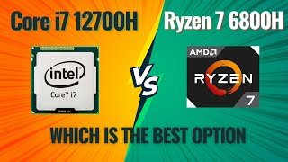 AMD Ryzen 7 6800H vs Intel Core i7 12700H  Ankhe Khol Dene Wala Comparison  HINDI [upl. by Haile247]