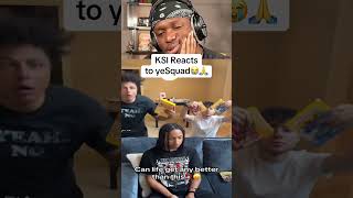 KSI Reacted To YESQUAD💀 [upl. by Tilagram]