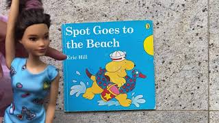 Mama reads “Spot Goes to the Beach” by Eric Hill Read Aloud Childrens Book [upl. by Seka]