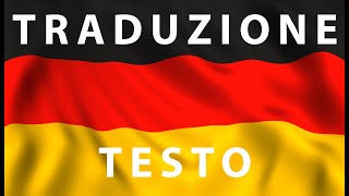 Inno nazionale della Germania TRADUZIONE  TESTO sottotitoli in Italiano Das Lied der Deutschen [upl. by Oravla275]