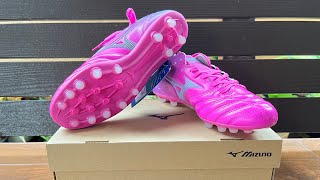 Mizuno Morelia Neo 3 Pro AG Pink [upl. by Netloc]