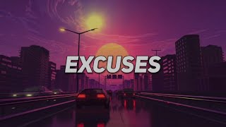 Excuses  AP Dhillon Gurinder Gill amp Intense Music Lyric Video by RMN NATÎ0N [upl. by Nylrehs]