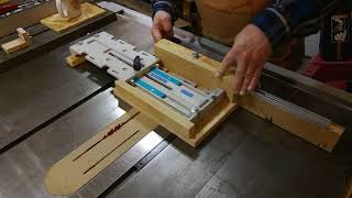 Incra Jig On my Miter Gauge by OTB Thinker [upl. by Elenahc155]