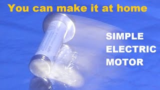 DIY Simple Electric Magnet Motor  How To Make it at Home 1 idea  3 varieties [upl. by Gerianna]