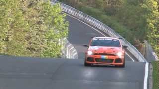 24h Nürburgring 2012  quotNordschleife am Flugplatzquot [upl. by Lukash641]