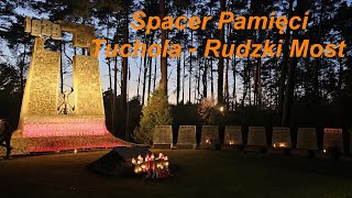 Patriotyczny Spacer Pamięci Tuchola  Rudzki Most 2024 [upl. by Ceevah]